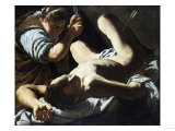 Saint Sebastian Succoured by Saint Irene reproduction procédé giclée par Cristofano Allori