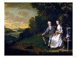The Dashwood Family at West Wycombe Park, 1776 reproduction procédé giclée par Jan Brueghel the Elder