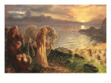 St. Columba's Farewell to the White Horse, 1865-8 Reproduction procédé giclée par Cecil Aldin