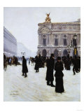Outside the Opera, Paris, 1879 Giclee-vedos tekijänä Jean Béraud Outside the Opera, Paris, 1879 Giclee-vedos tekijänä Jean Béraud