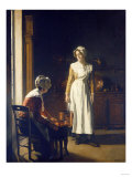 Kitchen Maids Giclee-trykk av Joseph Bail