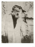 Portrait of Auguste Rodin,1905 reproduction procédé giclée par Eugene Atget