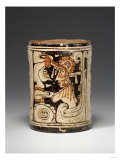 A Mayan Polychrome Vessel, Late Classic, Circa A.D. 550, 950 Giclee Print