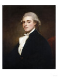Portrait of James Dashwood, Half Length Wearing a Blue Jacket and White Jabot reproduction procédé giclée par George Wesley Bellows