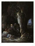 La tentation de St. Antoine reproduction procédé giclée par Frederick Arthur Bridgman