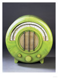 An Ekco Ad 65 Radio Set with Rare Green Casing, 1930s Giclee Print