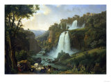 The Falls of Tivoli, 1822 Giclee Print by Jan Brueghel the Elder