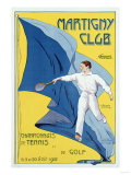 Martigny Club, 1912 Giclee-trykk av Leon Benigni Martigny Club, 1912 Giclee-trykk av Leon Benigni