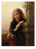 The Peasant Girl, 1875 reproduction procédé giclée par Alfred Thompson Bricher