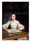 The Young Collector, 1889 Giclee-trykk av John Brett