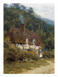 A Cottage Near Witley, Surrey Giclee Print by Helen Allingham