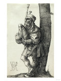 The Bagpiper, 1514 Giclee Print by Frank Wright Bourdillon