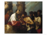 The Parable of the Labourers in the Vineyard Giclée-tryk af Cristofano Allori The Parable of the Labourers in the Vineyard Giclée-tryk af Cristofano Allori