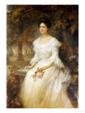 Portrait of a Lady, 1902 Giclee-trykk av John Brett