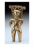 A Rare International Style Gold Figure of a Shaman, Circa A.D. 500, 1000 Giclee Print