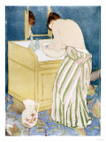 Woman Bathing, 1890-91 reproduction procédé giclée par Mary Cassatt