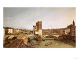 Ponte Delle Navi, Verona Giclee-trykk av Sir William Beechey
