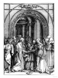 The Betrothal of the Virgin, from the Life of the Virgin, Woodcut, Circa 1504 Giclee Print by Frank Cadogan Cowper