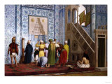 The Blue Mosque, 1878 Giclee-trykk av Filipo Or Frederico Bartolini