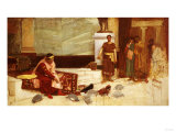 The Favourites of the Emperor Honorius (Ad 384-423) Giclee Print by Sir Lawrence Alma-Tadema