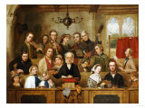 The Village Choir Giclee Print by John Brett