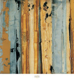 Ochre, Blue Overlay I Láminas por Sarah West Ochre, Blue Overlay I Láminas por Sarah West