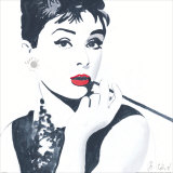 Audrey Hepburn Prints by Bob Celic