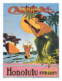 Mid-Pacifica Carnival 1916, Honolulu, Hawaii Prints