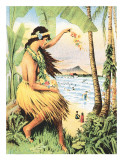 Mid Pacific Carnival 1915, Honolulu, Hawaii, USA Poster