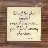Shoot For The Moon Kunstdrucke von Karen Tribett