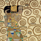 Expectation, Stoclet Frieze, c.1909 (detail) Posters af Gustav Klimt