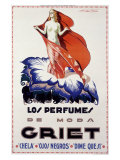 Griet, Los Perfumes de Moda Giclee Print by Achille Luciano Mauzan