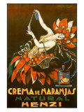 Henzi Orange Cream Soda Giclée-Druck von Achille Luciano Mauzan