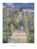 The Artist's Garden at Vetheuil, 1880 Kunst von Claude Monet