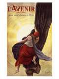 L'Avenir de Paris Giclee Print by Leonetto Cappiello