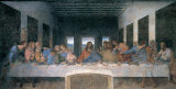 Het laatste avondmaal Kunst van Leonardo da Vinci