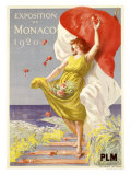 Exposition de Monaco, 1920 Giclee Print by Leonetto Cappiello