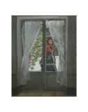 The Red Kerchief: Portrait of Mrs. Monet, c.1868-1878 Posters par Claude Monet