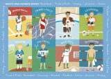 What's Your Favorite Sport Art par Catrina Genovese