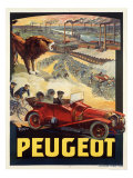 Peugeot Lámina giclée por Francisco Tamagno Peugeot Lámina giclée por Francisco Tamagno