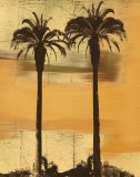 Shoreline Sunset Posters by Karl Rattner