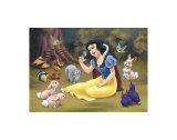 Snow White's Forest Friends Poster