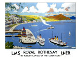 Royal Rothesay the Clyde Coast Giclee Print