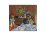 The Dessert, or After Dinner, c.1920 Plakater av Pierre Bonnard The Dessert, or After Dinner, c.1920 Plakater av Pierre Bonnard