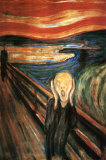 The Scream Posters por Edvard Munch