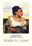 Young Orphan in the Cemetery Poster por Eugene Delacroix Young Orphan in the Cemetery Poster por Eugene Delacroix