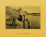 Bow River, Blackfoot Masterprint by Edward S. Curtis