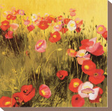 Bees Manufacturing, Inc. Stretched Canvas Print by Shirley Novak