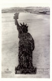 Human Soldier Statue Of Liberty Masterprint