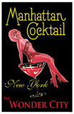 Manhatten Cocktail Masterprint